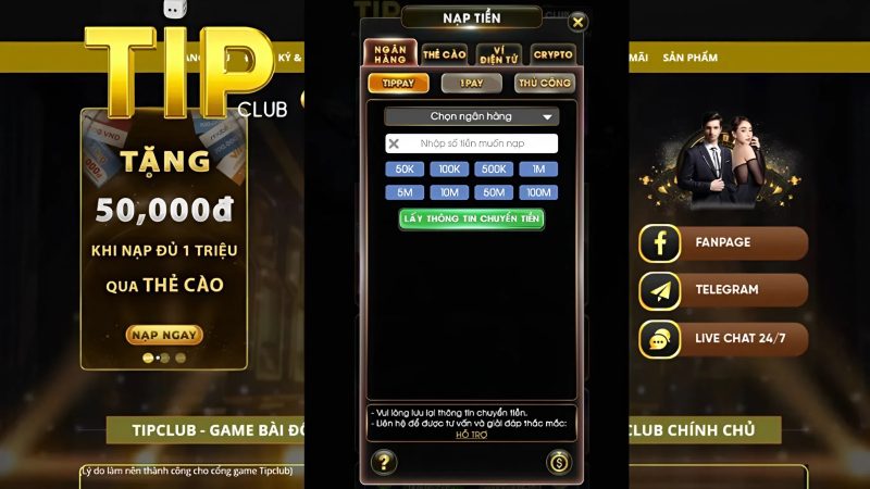 Giao dịch tại Tipclub an toàn, uy tín