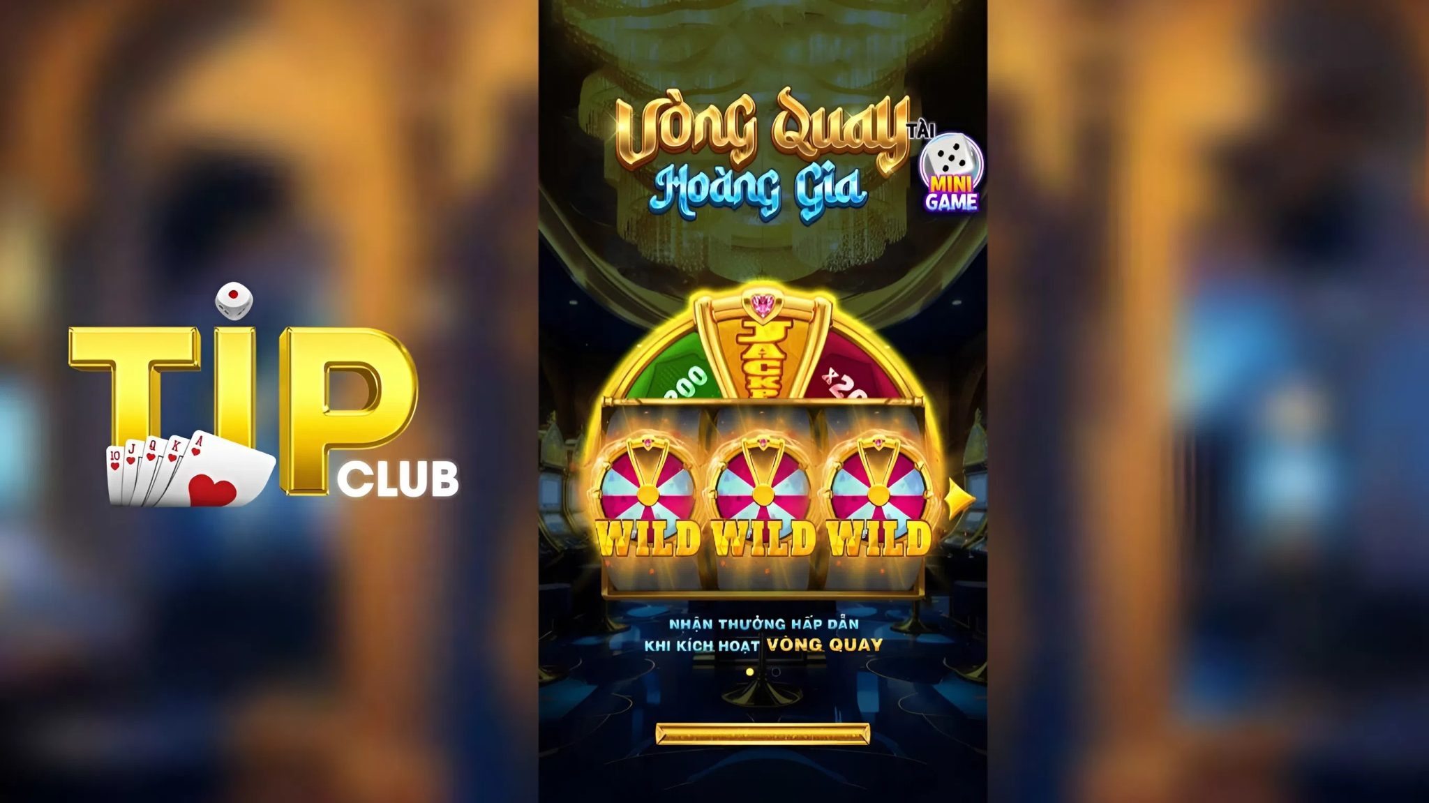 Giới thiệu game Vòng Quay Hoàng Gia Tipclub